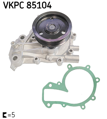 Vodné čerpadlo, chladenie motora SKF